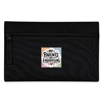 My parents are embarrassing - Pencil Case - black - Front