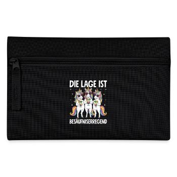 The situation is drunkenness - Pencil Case - black - Front