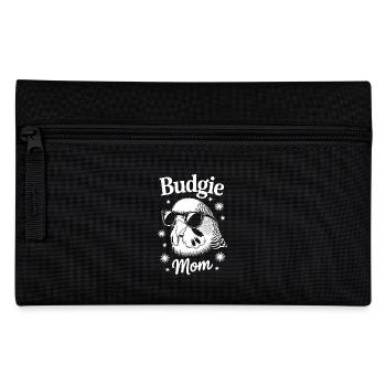 Budgie Saying Funny Budgie Gift - Pencil Case - black - Front