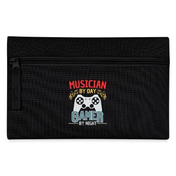 Musiciens le jour, joueurs la nuit - Trousse - noir - Devant