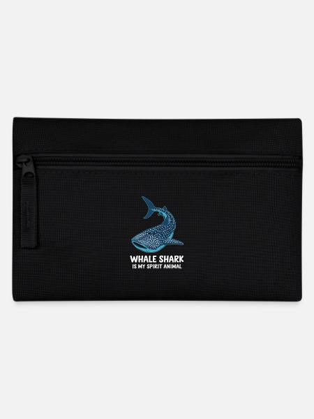 Le requin-baleine est mon animal spirituel - Trousse - noir