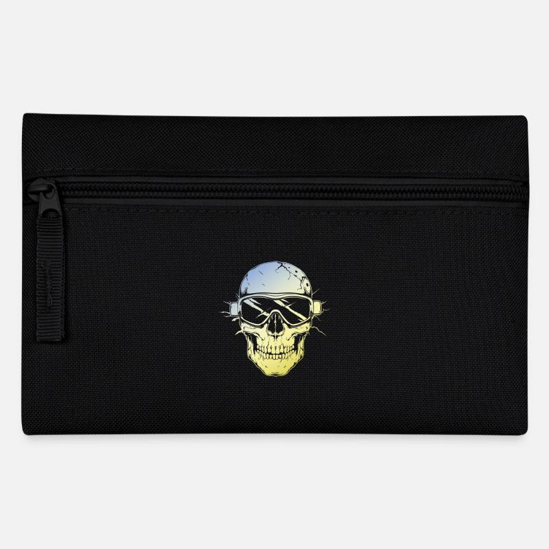 Ski Lunettes de ski Skeleton - Trousse - noir