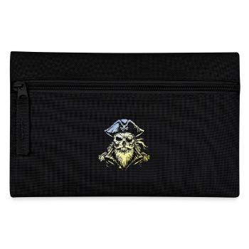 Crâne de pirate - Trousse - noir - Devant