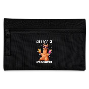 The situation is drunkenness - Pencil Case - black - Front