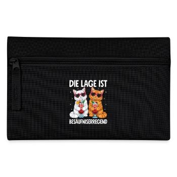 The situation is drunkenness - Pencil Case - black - Front