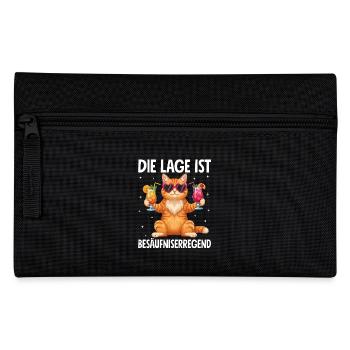 The situation is drunkenness - Pencil Case - black - Front