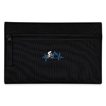 Battement de cœur en VTT – MTB Love - Trousse - noir - Devant