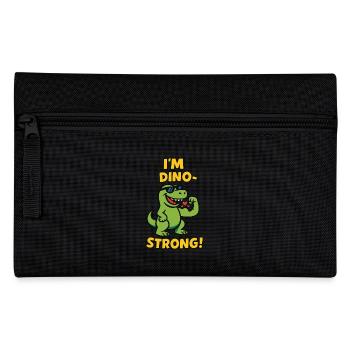 Je suis un tyrannosaure fort des enfants - Trousse - noir - Devant