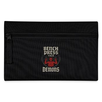 Goth Gym Sombre Fitness Alternative Training Gothique - Trousse - noir - Devant