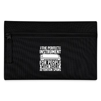 Musicien d’harmonica pour les personnes à courte attention - Trousse - noir - Devant