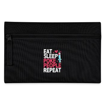 Phlebotomist Nurse Nurse Blood Sampling - Pencil Case - black - Front
