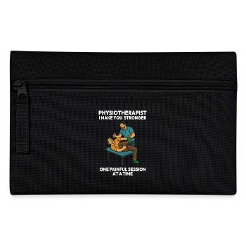 Physiotherapist I'm making you more fun - Pencil Case - black - Front