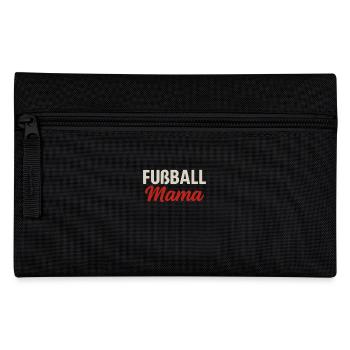 Fußball Mama – Stolze Sport-Mutter - Federtasche - Schwarz - Vorne