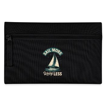Vintage Design Plus Voilier Capitaine Bateau - Trousse - noir - Devant