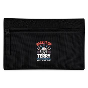 Back It Up Terry Feuerwerk Rollstuhl - Federtasche - Schwarz - Vorne