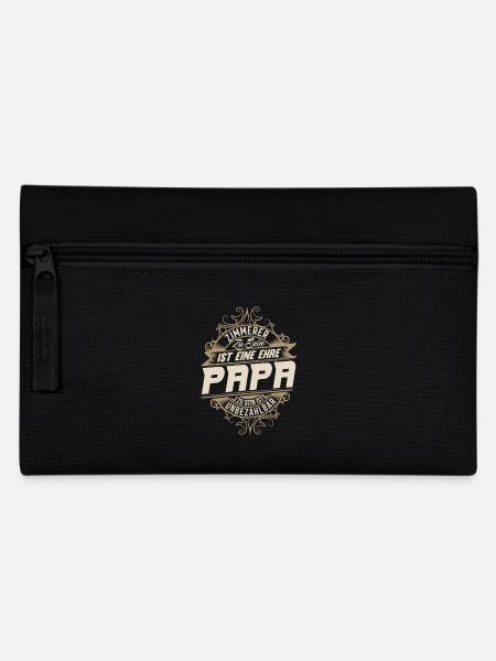 Zimmerer Papa - Federtasche - Schwarz