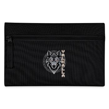Conception de la rune du loup nordique Valhalla - Trousse - noir - Devant