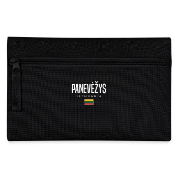 Panevėžys Litauen - Federtasche - Schwarz - Vorne