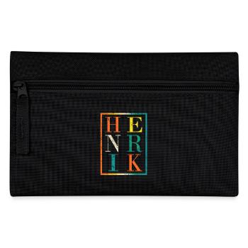 Henrik - Federtasche - Schwarz - Vorne
