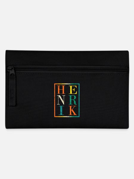 Henrik - Federtasche - Schwarz
