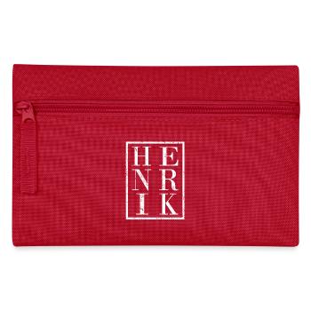 Henrik - Federtasche - Rot - Vorne