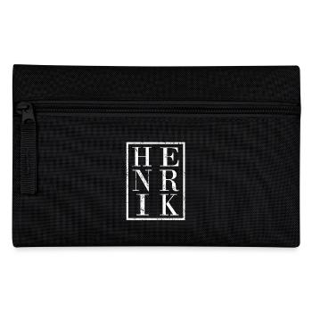 Henrik - Federtasche - Schwarz - Vorne