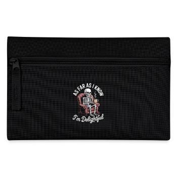 Pour autant que je sache, je suis ravi ! Sarcasme - Trousse - noir - Devant