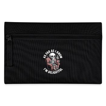 Pour autant que je sache, je suis ravi ! Sarcasme - Trousse - noir - Devant