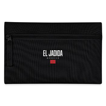 El Jadida, Morocco - Pencil Case - black - Front