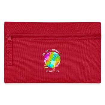 Earth Day - Pencil Case - red - Front