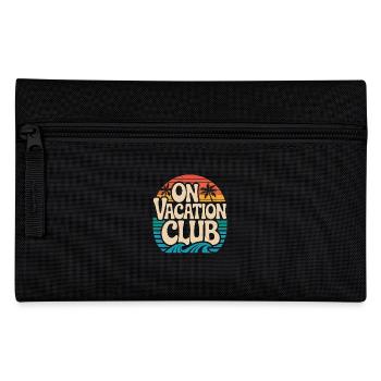 Vacation Club Summer Festival Vacation Beach Vacation - Pencil Case - black - Front