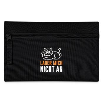 Mallorca LABER MICH NICHT AN Anti Flirt Lustiges - Federtasche - Schwarz - Vorne
