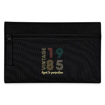 40 Jahre 1985 Vintage Retro Geburtstagsgeschenk - Federtasche - Schwarz - Vorne