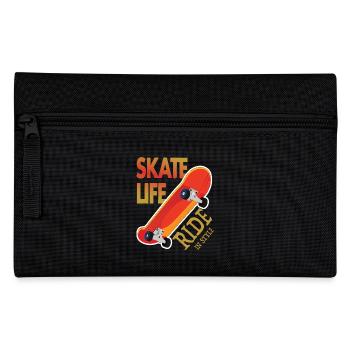 Skateboard Passion - Sports Skateboard Deck - Pencil Case - black - Front