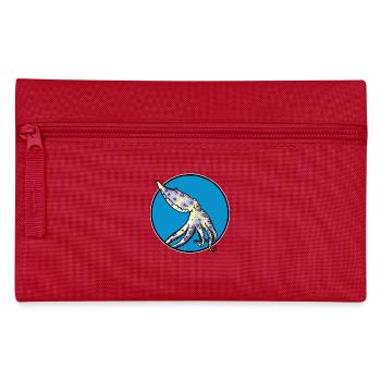 Blue Ringed Octopus Blaugeringelter Krake - Pencil Case - red - Front