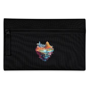 Mystique fantastique monde île aventure paysage - Trousse - noir - Devant