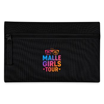 Malle Girls Tour – Partycrew Shirt - Federtasche - Schwarz - Vorne