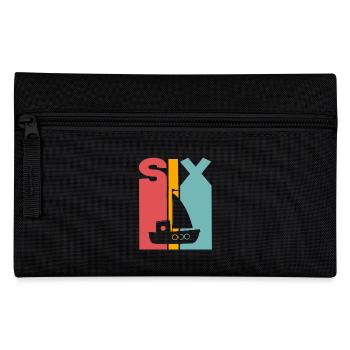 Voilier du 6e anniversaire - Trousse - noir - Devant