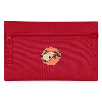 Kugelfische Kugelfisch - Federtasche - Rot - Vorne