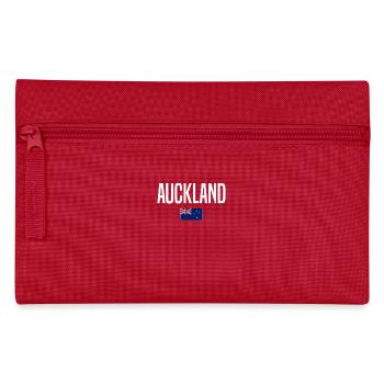 Auckland New Zealand - Pencil Case - red - Front