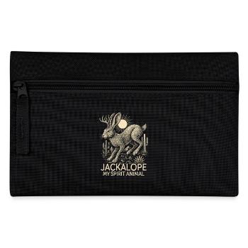 Jackalope My Spirit Animal - Federtasche - Schwarz - Vorne
