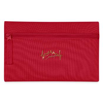 Cambodia Skyline Heartbeat Siem Raep Angkor Wat - Pencil Case - red - Front