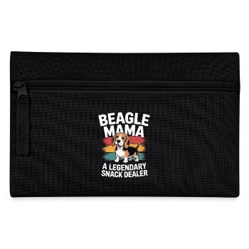 Beagle Mama, marchand de collations légendaire - Trousse - noir - Devant