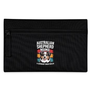 Australian Shepherd Mama, Legendärer Snack-Dealer - Federtasche - Schwarz - Vorne