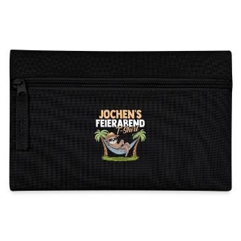 Faultier Jochen - Federtasche - Schwarz - Vorne