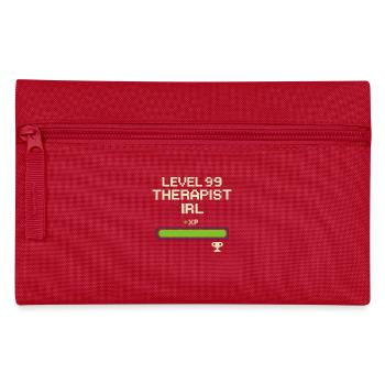 Therapeut Gamer Emotional Controller Gamer Mental - Federtasche - Rot - Vorne