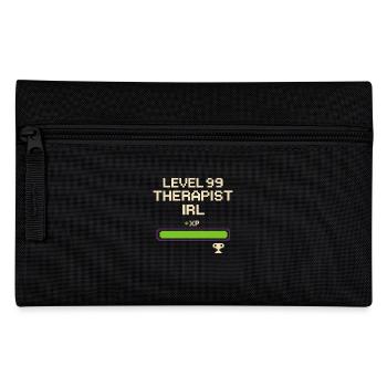 Therapist Gamer Emotional Controller Gamer Mental - Pencil Case - black - Front