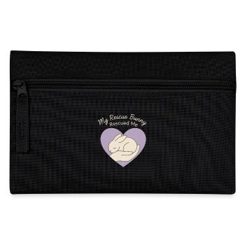 Bunny Mom Rabbit Rescue Adopt, Buy - Pencil Case - black - Front