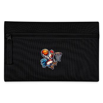 Basketball Chicken - Federtasche - Schwarz - Vorne