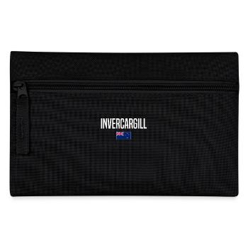 Invercargill Neuseeland - Federtasche - Schwarz - Vorne